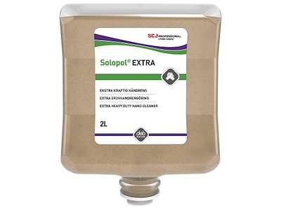 Håndrens Solopol EXTRA til Mineralolie mm med Parfume til dispenser 2 ltr