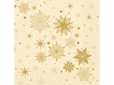 Serviet Duni 40 x 40cm 3-lag Stargazing Cream