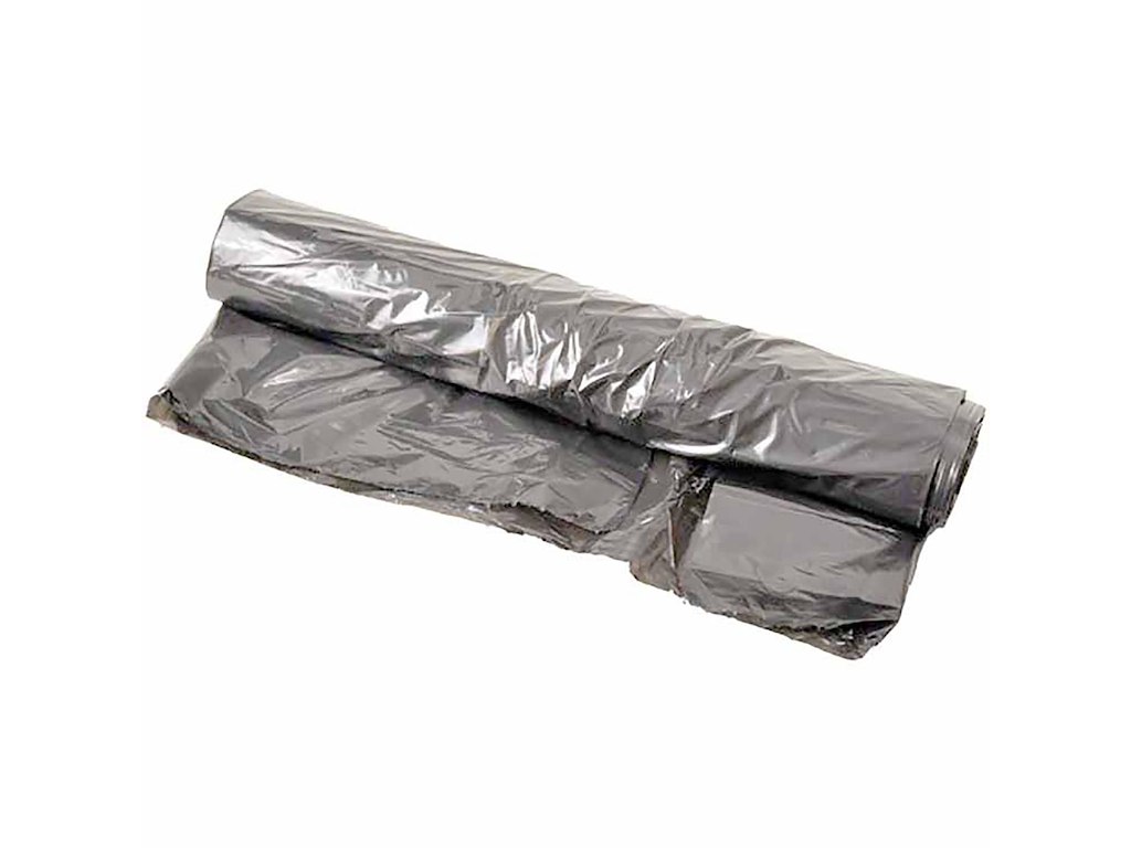 Spandepose 40ltr B500xL700mm 15my LDPE med Fals Kompakt Grå