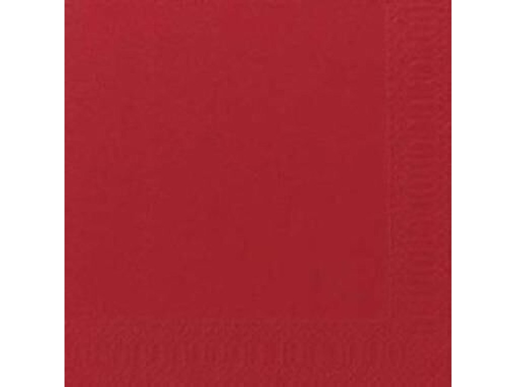 Serviet Duni 33x33cm 2-lag Rød