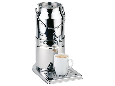 Mælkedispenser 3 ltr 32x21x39 cm Rustfri stål