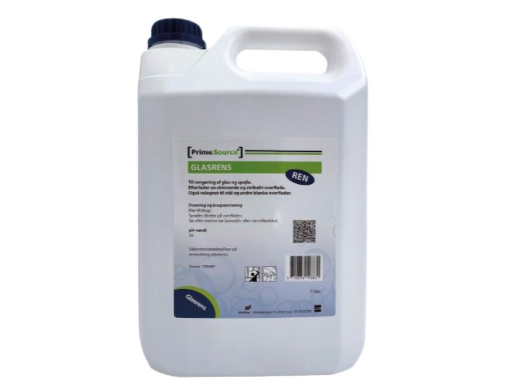 Glasrens Prime Source Ren med Farve/Parfume 5 ltr Blå