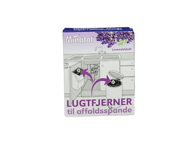 Lugtfjerner til affaldsspande