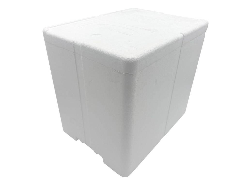 Termokasse 40x30x33 cm EPS SunPack Hvid