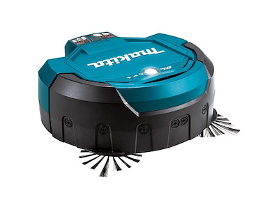 Støvsuger Robot Makita 2x18V 2.5ltr 7.3kg uden Pose,/Lader/Batteri Blå