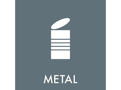 Piktogram METAL 12x12 cm