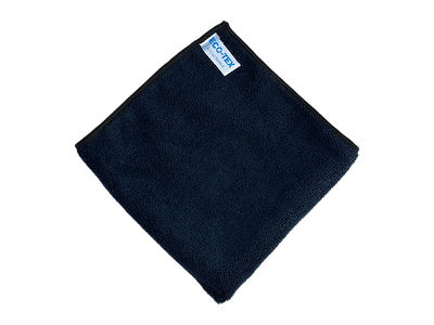 MEMSA PRO Microfiberklud 40x40 cm ECO-TEX SOFT - Sort