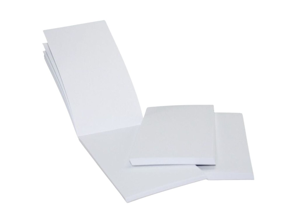 Restaurantblok 6,5x13cm Hvid