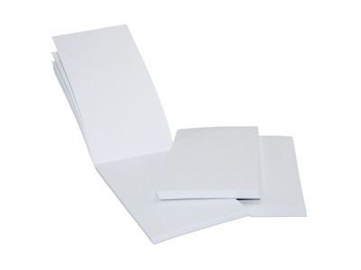 Restaurantblok 6,5x13cm Hvid