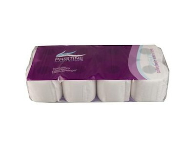Toiletpapir Pristine Extra Soft 3-lag Ø12cm L33.75mxB9.8cm Nyfiber Hvid