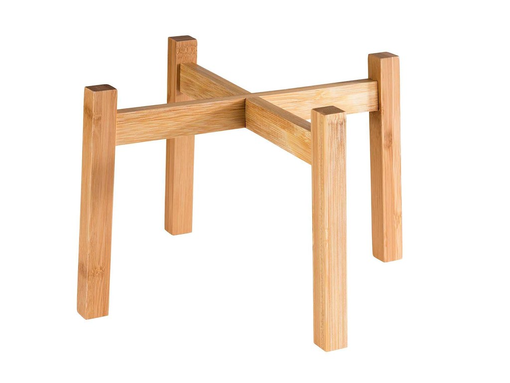 Stander Ø23x14 cm Bambus til Glasbeholder