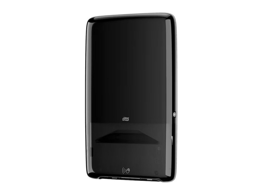 Dispenser Håndklædeark Tork H5 PeakServe Continuous Auto. D37.9xB10xH64.5cm Sort