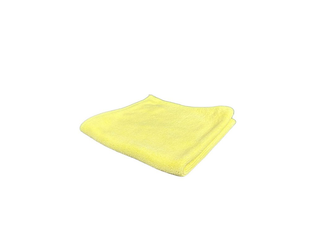 Microfiberklude, Premium Svanemærket, 32x32 cm (gul)