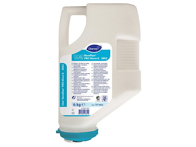 Vaskepulver CLAX RevoFlow ProMicro G uden Parfume/Blegemiddel/Optisk hvid 4 kg