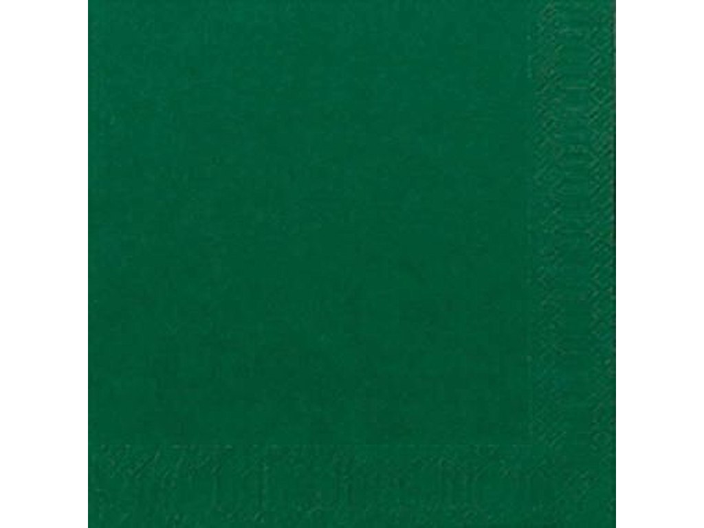 Serviet Duni 33x33 cm 2-lag Mørkegrøn