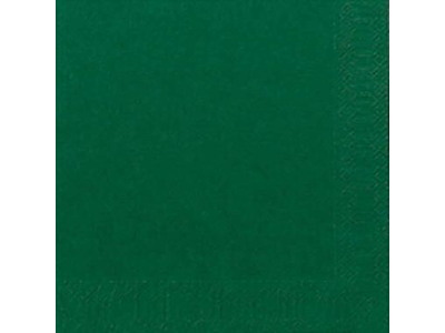 Serviet Duni 33x33 cm 2-lag Mørkegrøn