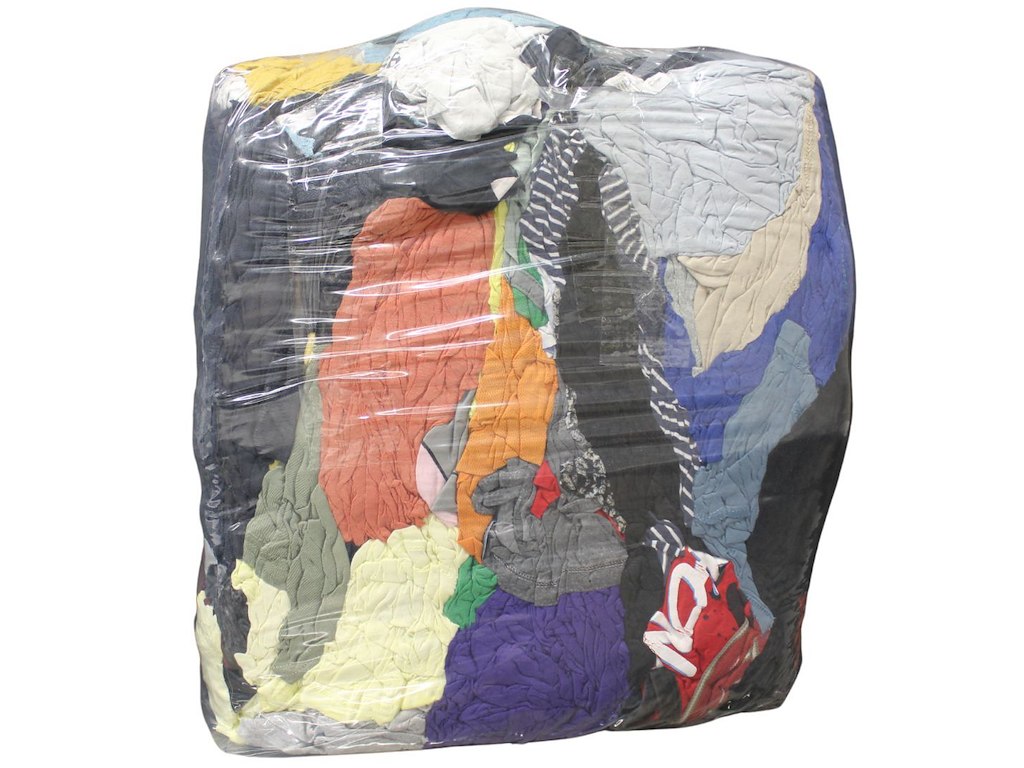 Blandet kulørte klude Pallesalg!