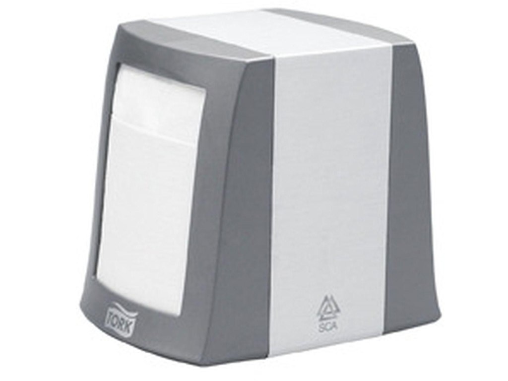Dispenser Serviet Tork Compactfold N2 AluGrå