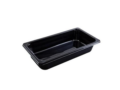 Bakke 1-rum 2326-1B Rektangulær 2385ml L324xB176xH60mm CPET Sort