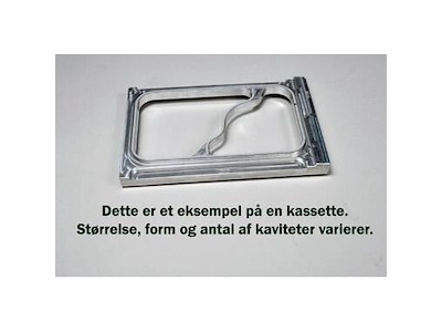 Kassette til Flexi 1/4 GN 3-rum 1 kav PF30NY