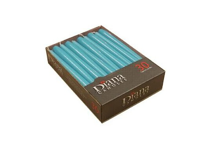 Antiklys Ø22x245 mm Brændetid 7.5 timer Hot Turkis