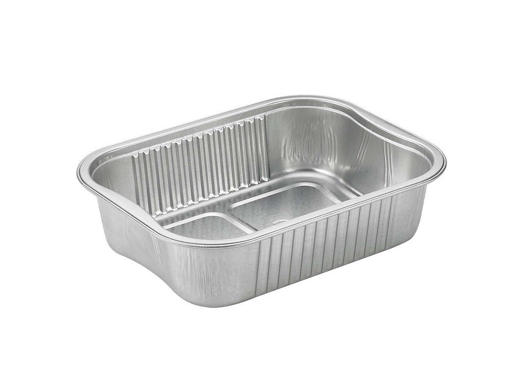 Alubakke Ready2Cook 750 ml 178x136x45 mm Sølv