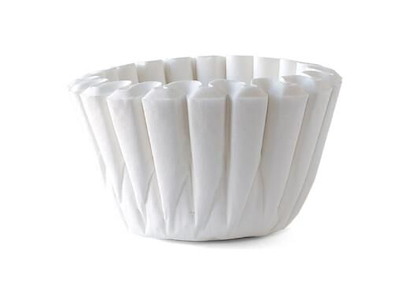 Skålfilter Catersource TCF 20ltr Ø457/Ø203xH127mm papir Svanemærket hvid