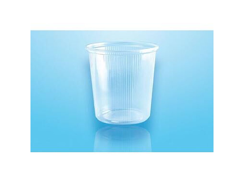 Salatbæger 500 ml Ø101x103 mm Rund PP Klar