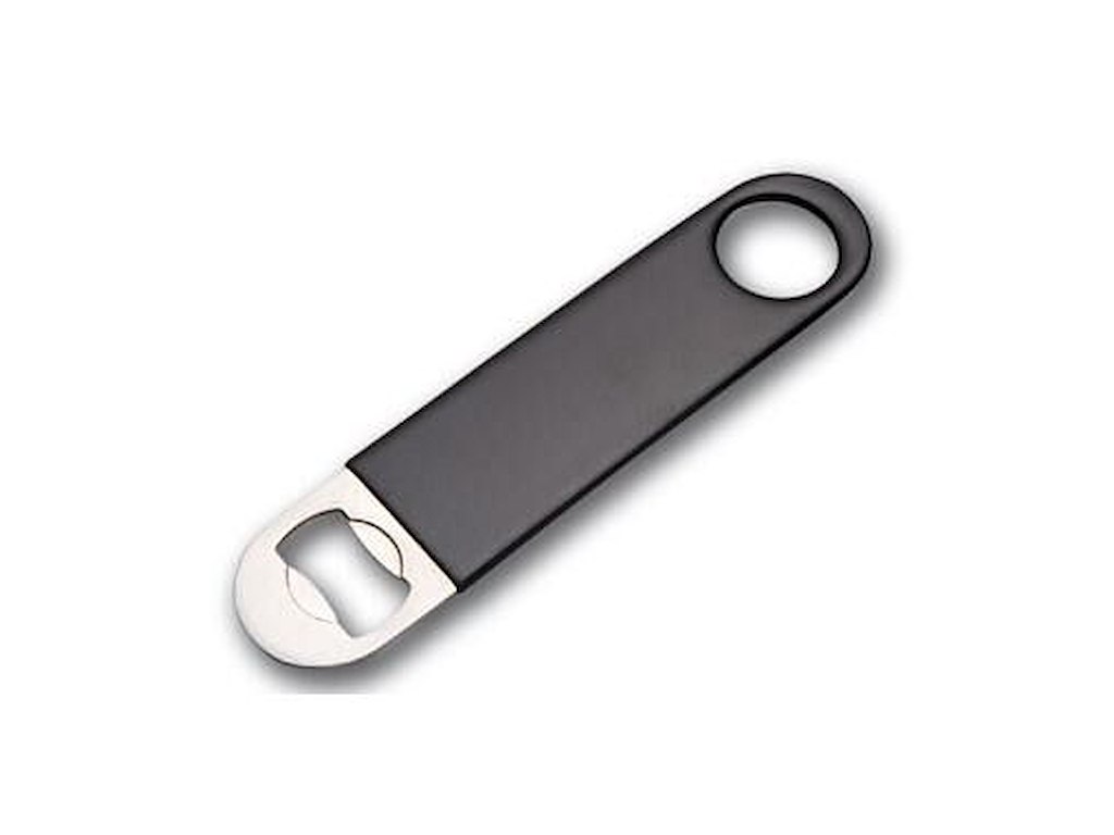 Oplukker 17.8 cm Rustfri stål/Sort vinyl