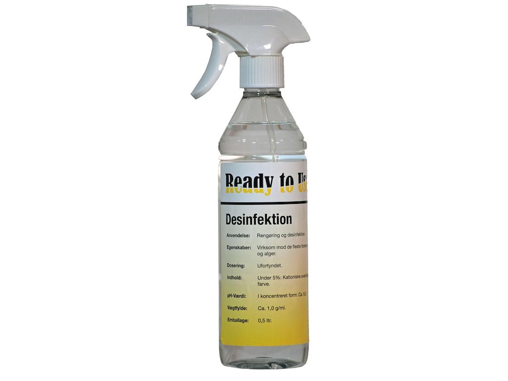Desinfektion SC Ready to use til Overflader med Farve 500 ml