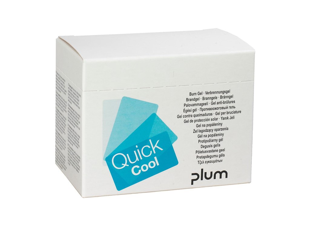 Brandsårsgel PLUM QuickCool Brev til QuickSafeskab