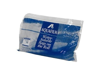 Sæk 60ltr B550xL1000mm 20my Varmtvandsopløselig