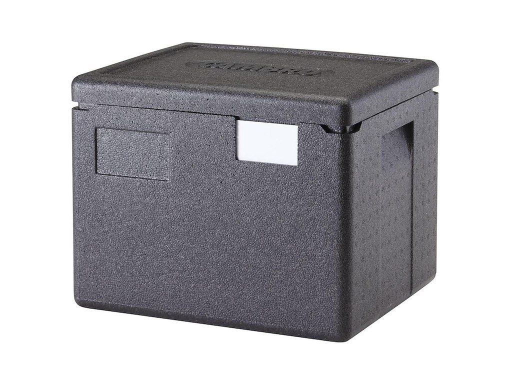 Termokasse Cambro 1/2GN 22,3L 39x33x31.6 cm med låg EPP Sort