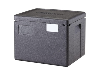 Termokasse Cambro 1/2GN 22,3L 39x33x31.6 cm med låg EPP Sort