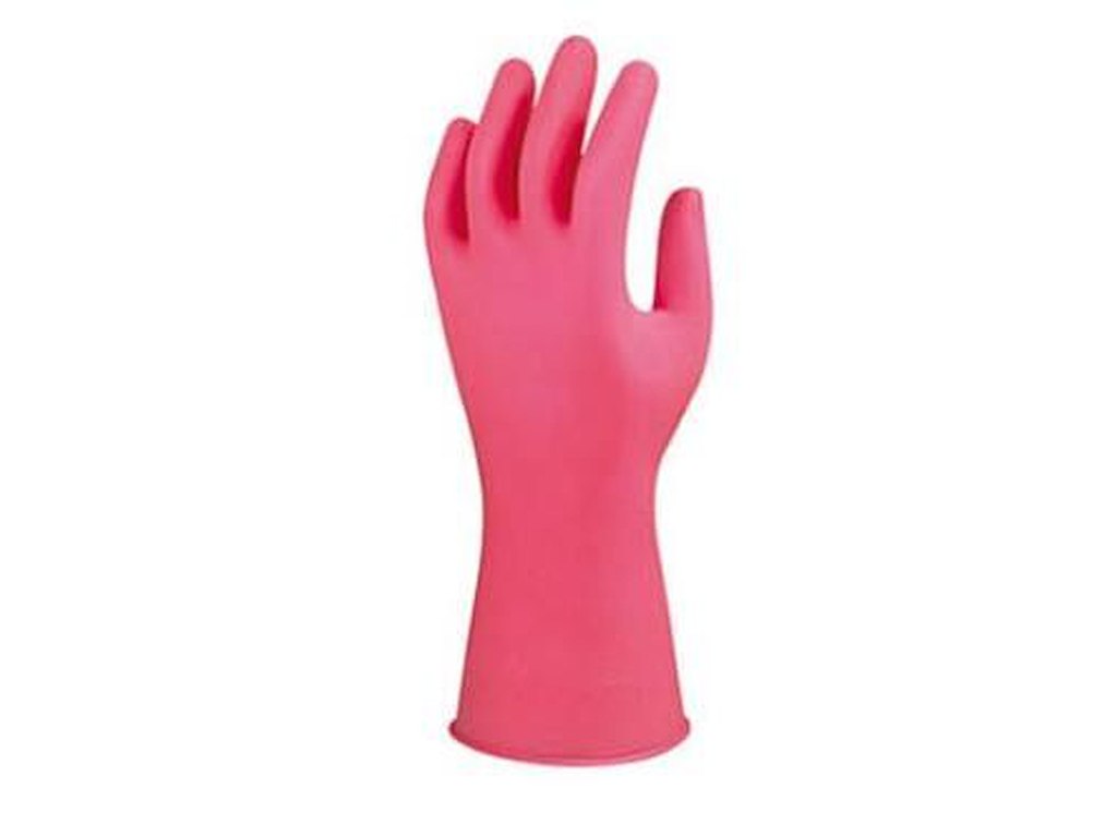 Handske AlphaTec Marina G12P str 6.5 Latex Pink