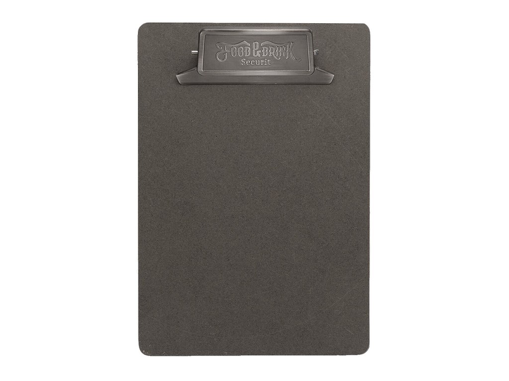Menukortholder Clipboard A5 L24.5xB17cm Brun
