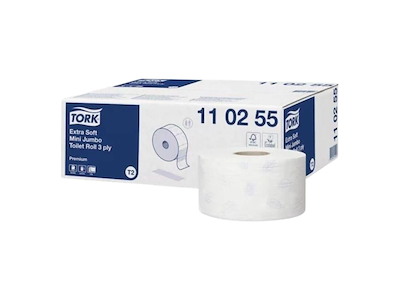 Toiletpapir Tork Jumbo Ekstra soft Premium T2 3lag
