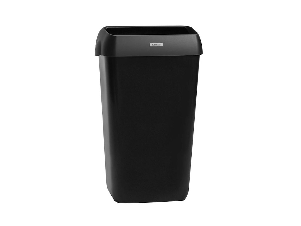 Affaldskurv Katrin 50 ltr med L?g Sort til V?goph?ng