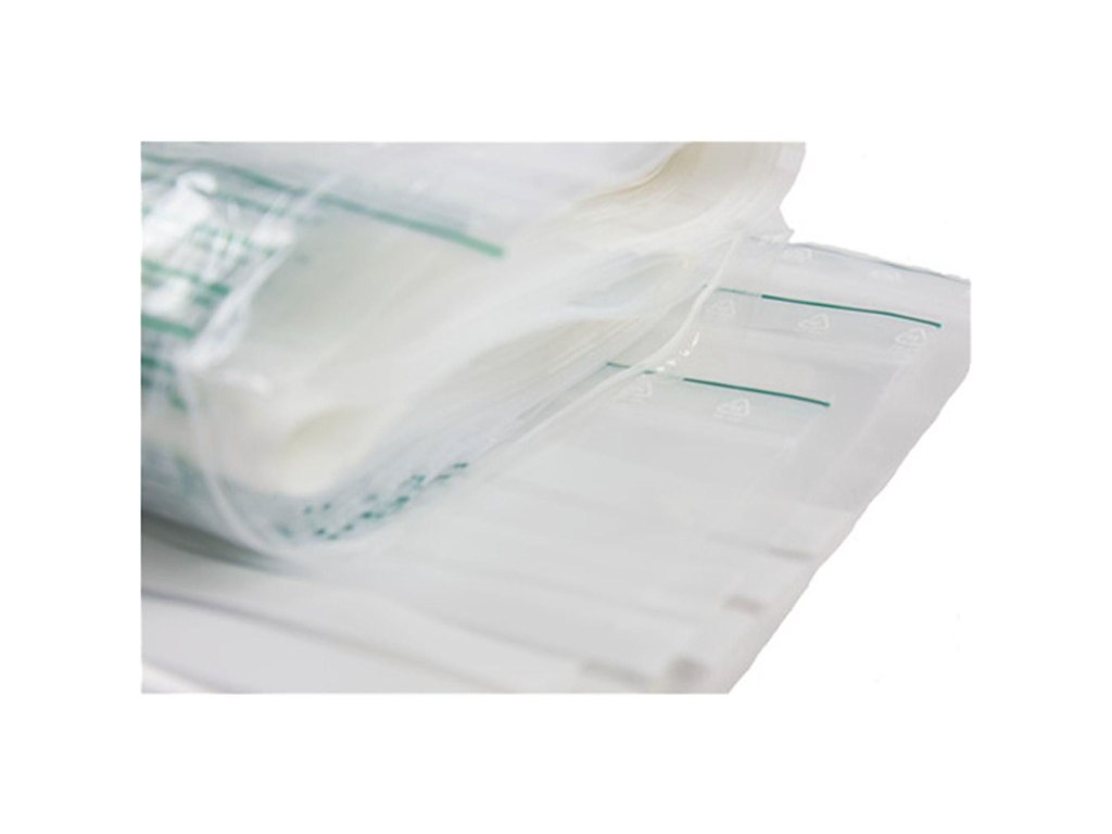 Lynlåspose 150x200 mm 50 my med Skrivefelt LDPE