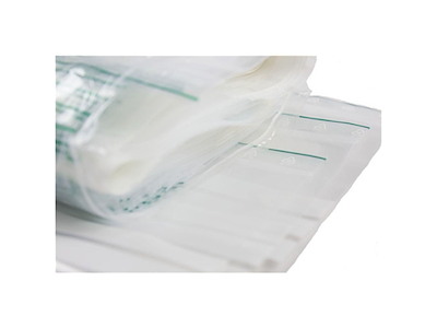 Lynlåspose 150x200 mm 50 my med Skrivefelt LDPE