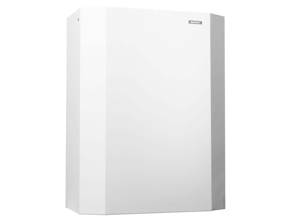 Affaldskurv Katrin 25 ltr Metal Hvid til Vægmontering