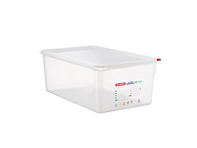 Beholder Araven lufttæt L53xB32.5xH20cm 1/1GN 27.5ltr polypropylen låg klar
