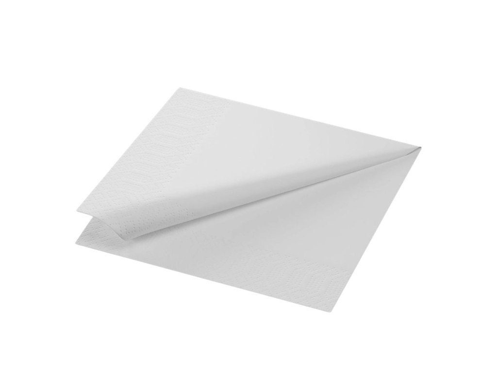 Serviet Duni 24x24 cm 3-lag Hvid