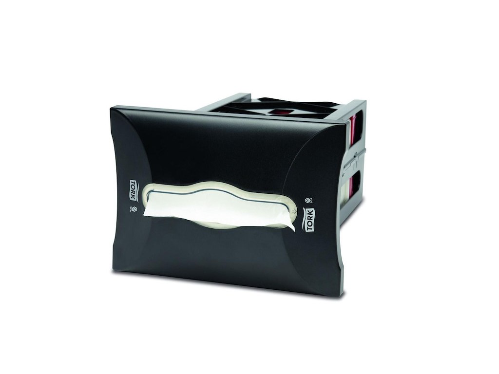 Dispenser Tork Xpressnap Diskmodel Sort til Serviet N4