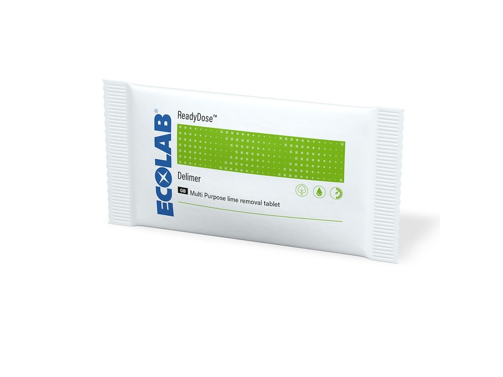 Afkalker Tabs ReadyDose Delimer 40g til opvaskemaskiner