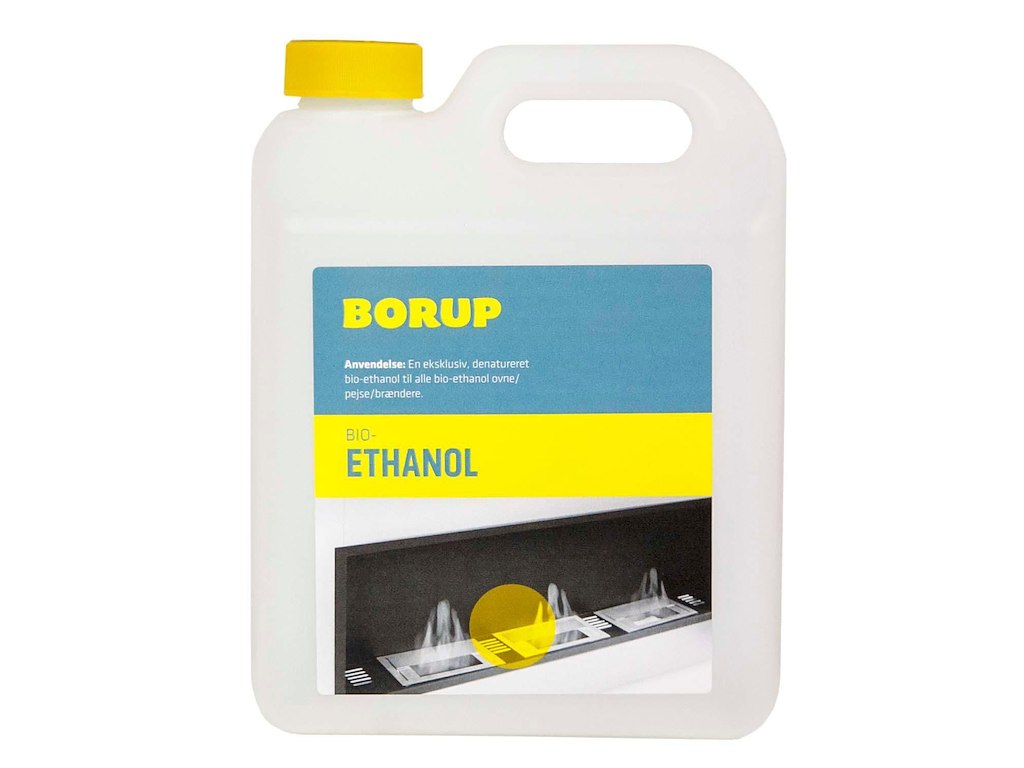 Bioethanol Borup 2.5ltr til biopejse og lignende