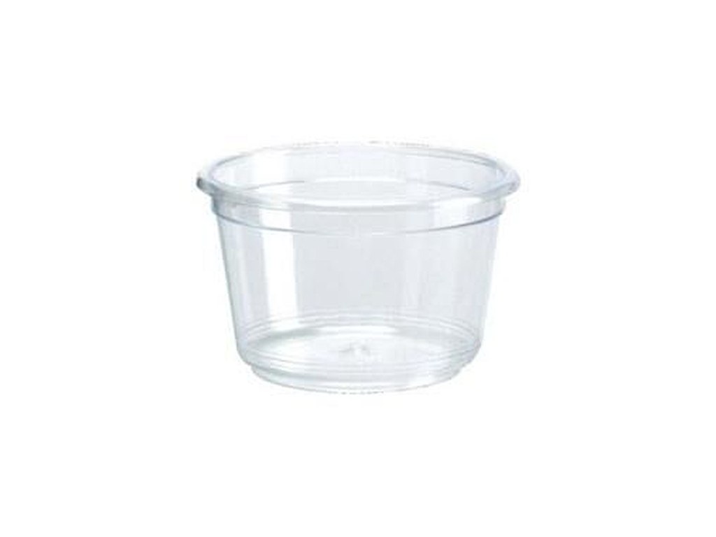 Dressingbæger Rund 30ml PS Klar