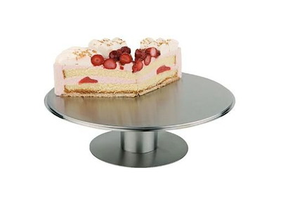 Kageopsats Ø30.5x9 cm Matpoleret Rustfri stål