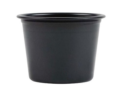 Dressingbæger 30 ml 1 oz Ø44x30 mm PP Sort