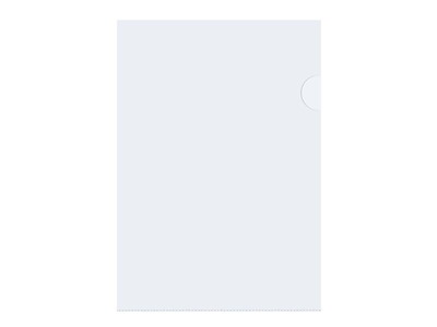 Kontormapper A4 Transparant 10 Stk.